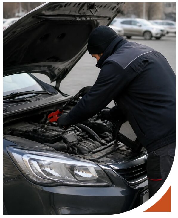 Вскрытие автомобиля при разряженном аккумуляторе в Новотроицке